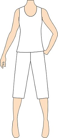 Ref. 465 - Molde de Pijama Feminino - DIGITAL