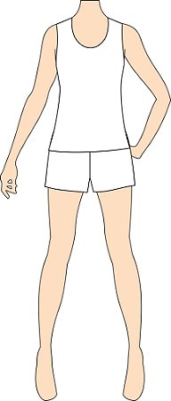 Ref. 466 - Molde de Pijama Feminino - DIGITAL