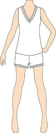 Ref. 474 - Molde de Pijama Feminino - DIGITAL