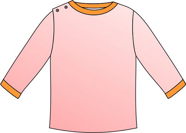 Ref. 323- Molde de Camiseta Bebê - DIGITAL