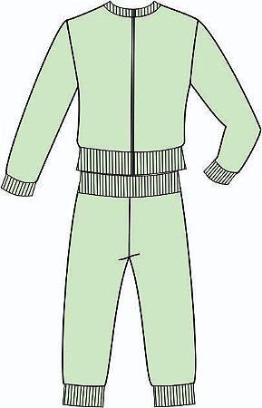 Ref. 98 - Molde de Agasalho Bebê - DIGITAL