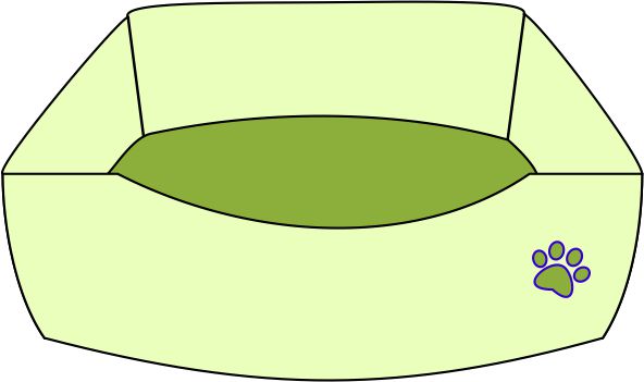 Ref. 443 - Molde de Cama Pet Quadrada - 43x43 cm - DIGITAL