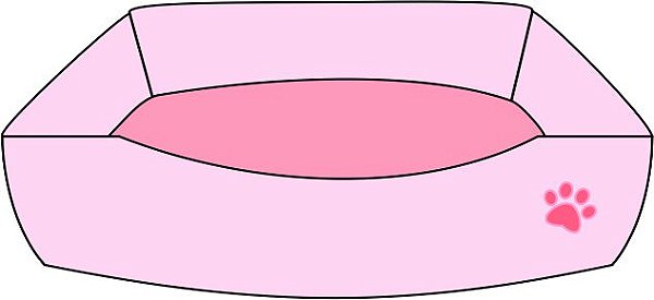 Ref. 441 - Molde de Cama Pet Retangular - 44x49 cm - DIGITAL