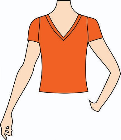 Ref. 115 - Molde de Blusinha - DIGITAL