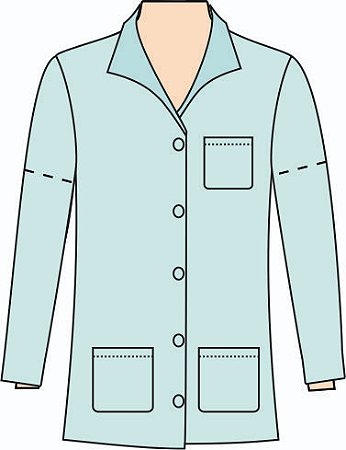 Ref. 375 - Molde de Jaléco Gola Italiana - DIGITAL