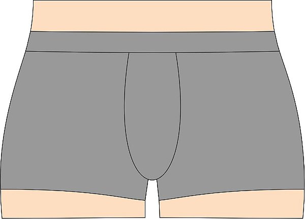Cueca Boxer Ref. 155 Kit PP/P/M/G/GG/EG/EGG