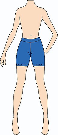 Ref. 311 - Molde de Bermuda Feminina DIGITAL