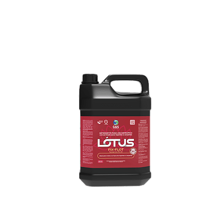 LOTUS FIX FLOT DETERGENTE PARA TAPETES E CARPETES - 5 LITROS
