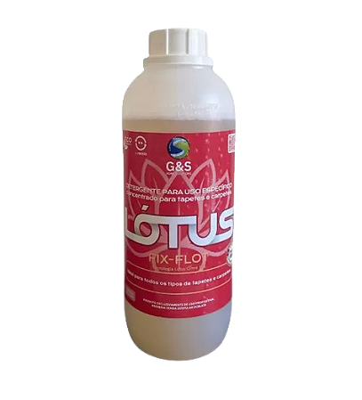 LOTUS FIX FLOT DETERGENTE PARA TAPETES E CARPETES - 1 LITRO