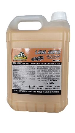 RX-370 LAVA AUTO COM CERA- RADIBRAS- 5 LITROS