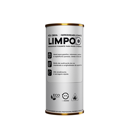 HIDRO E OLÉO FUGANTE PARA PISOS E PEDRAS- LIMPOO GS