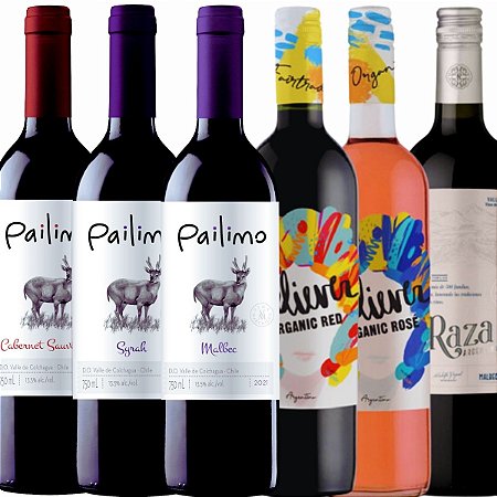 Combo Vinhos da América do Sul