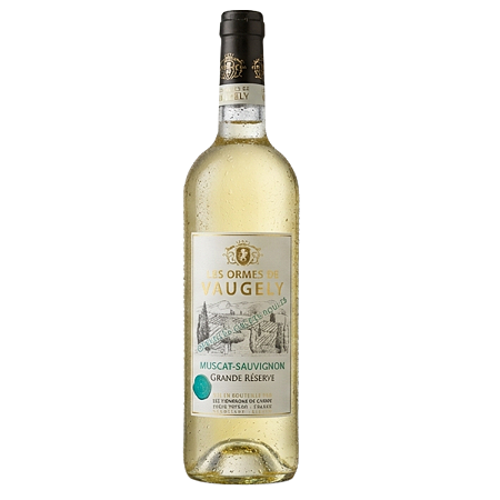 Vinho Branco Francês Seco Les Ormes De Valgely Grande Réserve Muscat Sauvignon Blanc 750ml