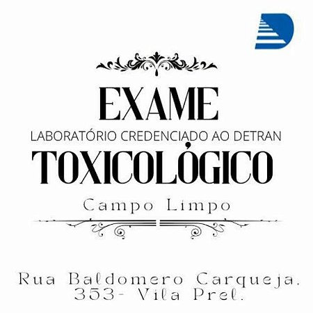 Exame Toxicológico - São Paulo-SP - RX EXAMES (Concurso, CNH, CLT)