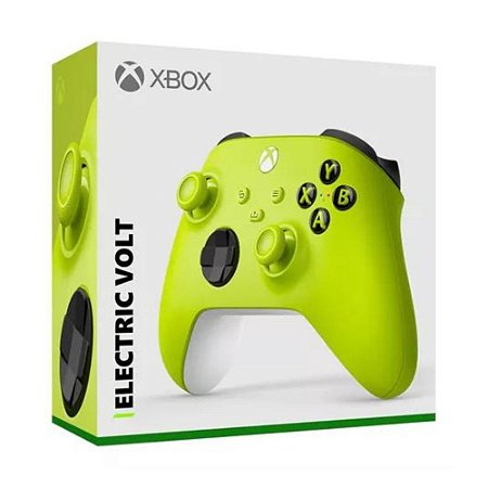 Controle Sem Fio Xbox Electric Volt, Series X, S, One e PC