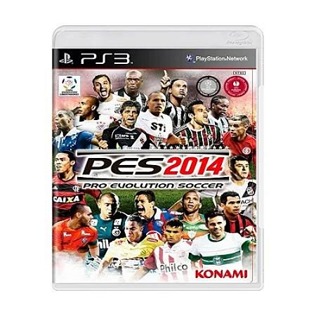 Jogo Pro Evolution Soccer 2014 (PES 14) - PS3 (Usado)