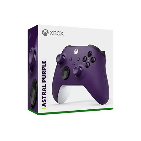 Controle Sem Fio Xbox Astral Purple, Series S, X, One e PC