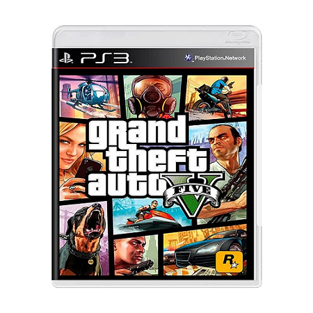 Jogo Grand Theft Auto V (GTA 5) - PS3 (Usado)