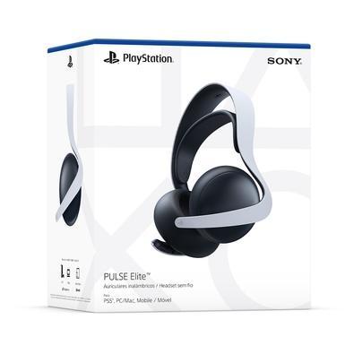 Headset sem fio Gamer Pulse Elite, Bluetooth, PS5, Branco - Sony