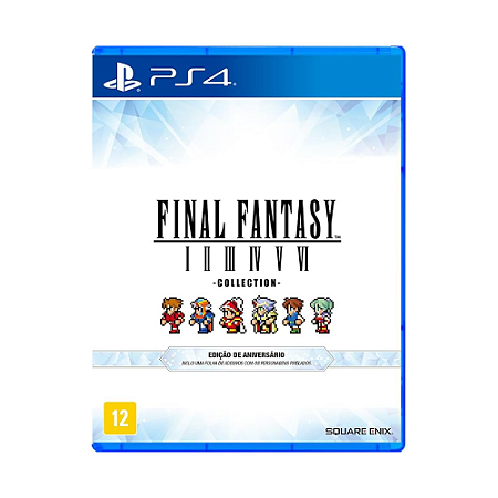 Final Fantasy I - VI Pixel Remaster 35th Anniversary Edition - PS4