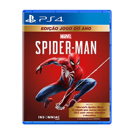 Jogo Marvel Spider-Man (Edição Jogo do Ano) - PS4