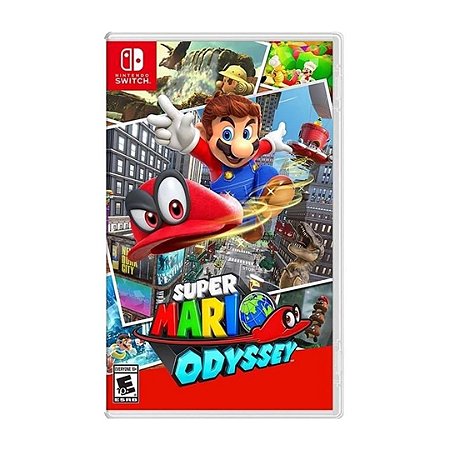 Jogo Super Mario Odyssey - Switch