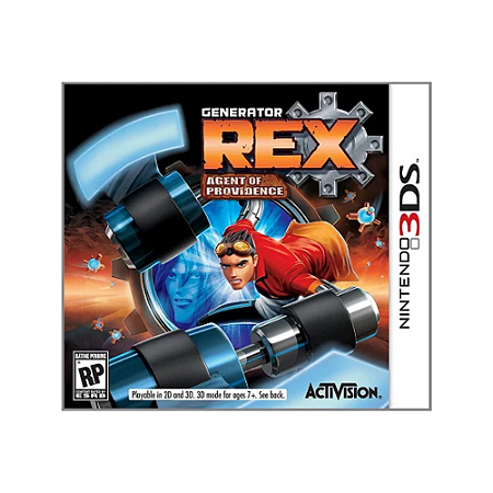 Jogo Generator Rex: Agent of Providence - 3DS (Usado)