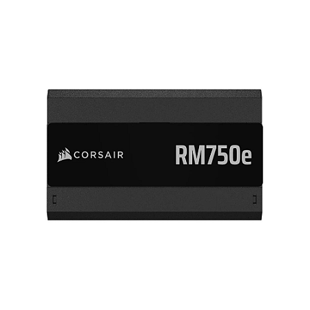 Fonte Corsair RM750e RMe Series 2025, 750W, ATX 3.1, PCIe 5.1, Cybenetics Platinum, Full Modular, Preto