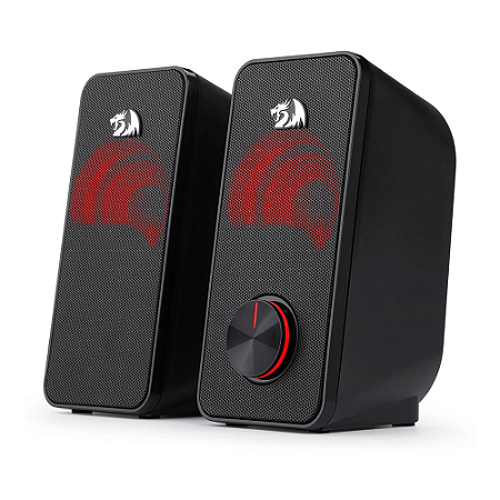 Caixa de Som Redragon GS500 Stentor, LED, 3W x 2, P2 - GS500