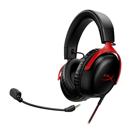 Headset Gamer HyperX Cloud III, USB, PC, PS5, PS4, XBOX Series X/S/One, Nintendo Switch, Mobile - (Usado)