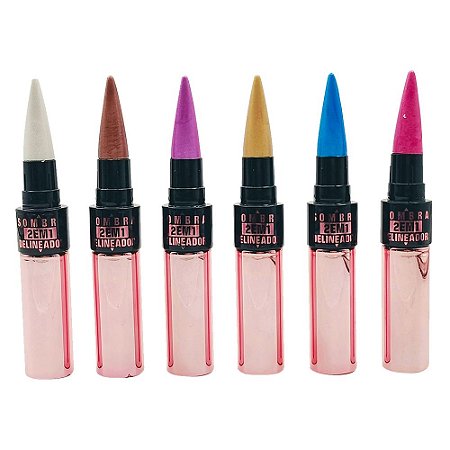 Delineador + Sombra 2em1 2gr - Lua&Neve - Cor: Rosa