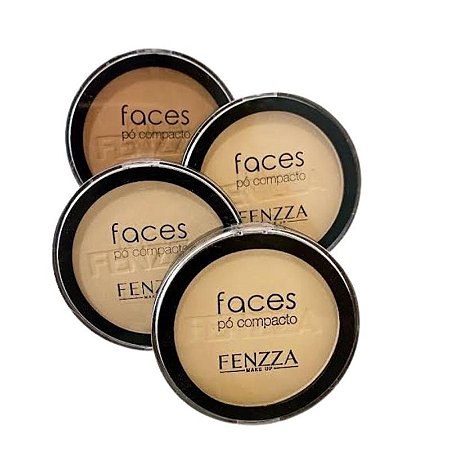 Pó Compacto Faces 12gr - Fenzza - Cor: 03