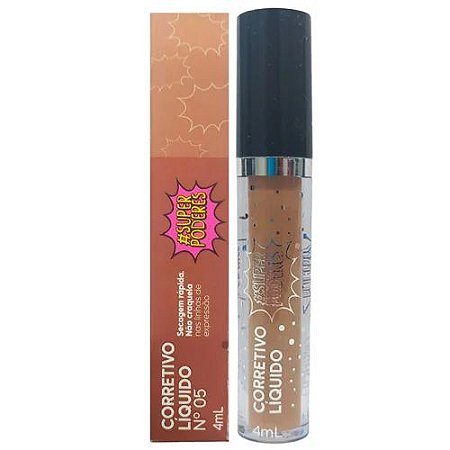 Corretivo Liquido 4ml - Super Poderes - Nº 5
