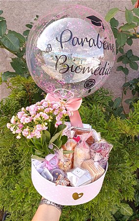 Cesta Manhã Afetiva c/ Balão