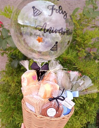 Cachepô Masculino com balão