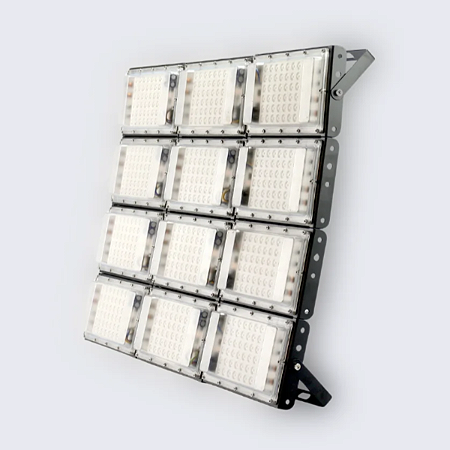Refletor de LED 1200W para Campo | Quadra IP67 Flood Light 12 Módulos N1