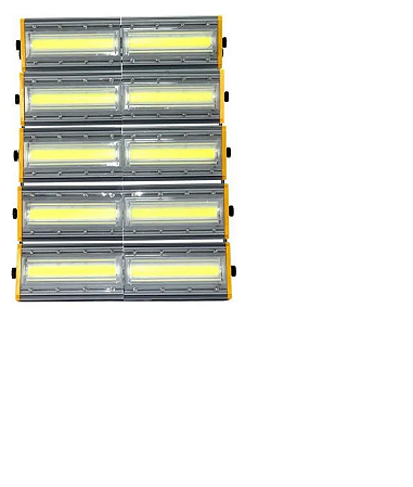 Refletor Led Linear Duplo 1000w Branco-frio Ip68 Ultra Led