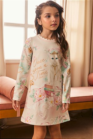 Vestido em termoskin peluciado - INFANTI PRINCESS