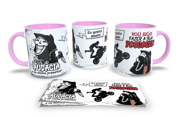 Canecas Rosa Personalizadas Amostradinho