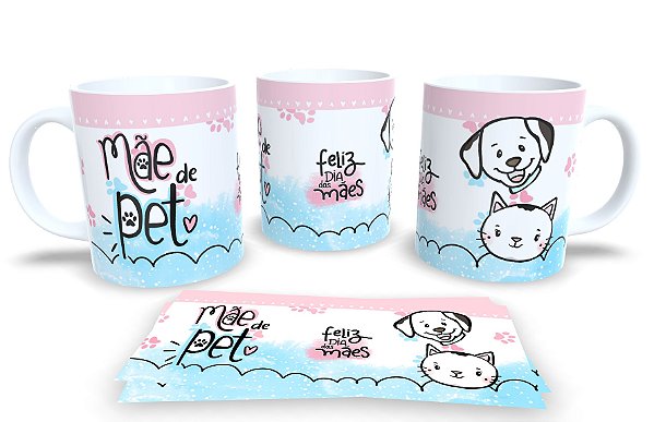 Caneca de Porcelana Personalizada Dia das Mães – Presente Especial