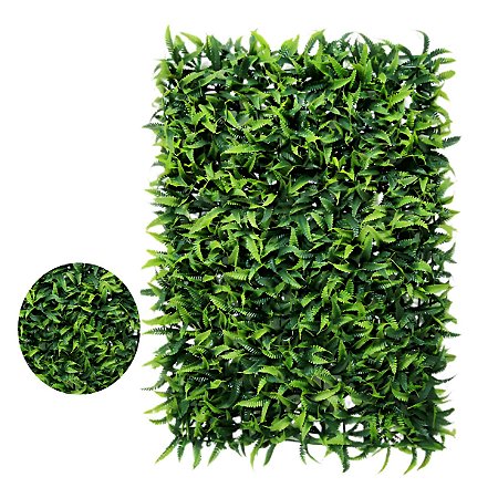 1 Placa De Samambaia Tapete Painel Jardim Vertical 60cmx40cm