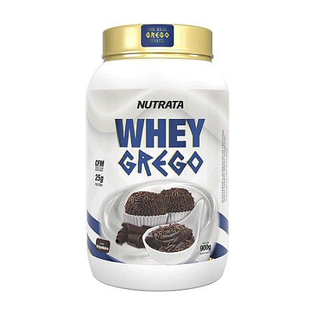Whey Grego Sabor Brigadeiro 900gr Pote