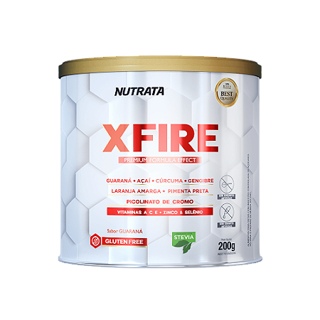 Nutrata X Fire 200g Sabor  Guaraná