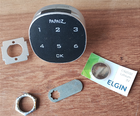 FECHADURA ELETRONICA PAPAIZ 20 FOSCA