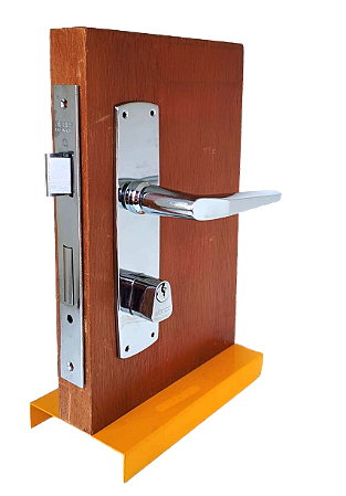FECHADURA 55MM ALIANÇA PARA PORTA EXTERNA CILINDRO TRIÂNGULO - 2 TLC