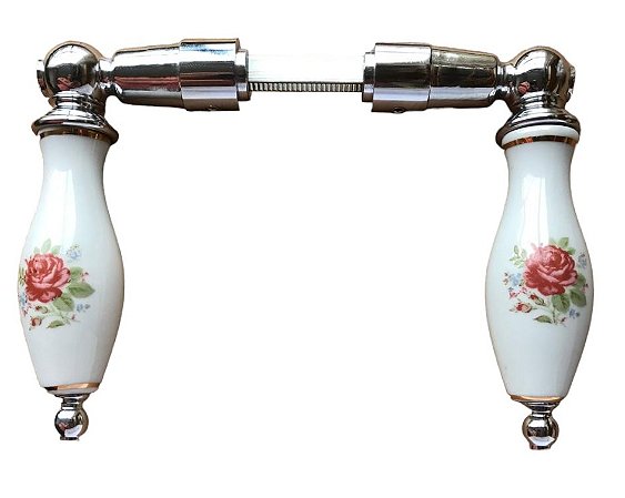 MAÇANETA TRINCO DE PORCELANA - 0 CR ROSA-ROSA