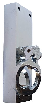 CREMONA  LA FONTE LATÃO CROMADO PARA PORTA E JANELA VENEZIANA - 2CR