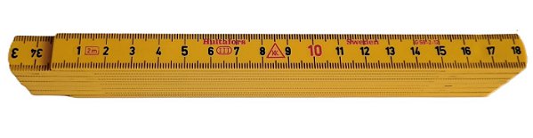 ESCALA MÉTRICA SUECA-  2 M MAX