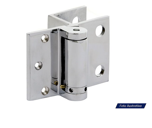 825 - DOBRADIÇA LC CANTO DIREITA - PARA GRANITO