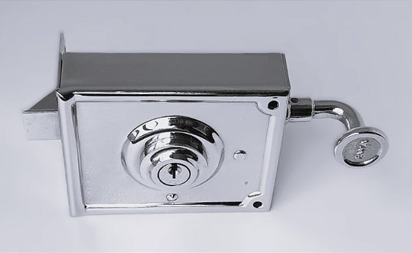 INOX FECHADURA FIXA DE SOBREPOR FAMA